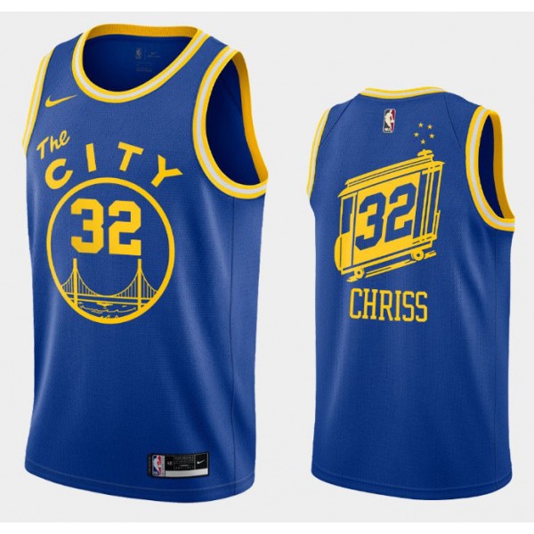 Golden State Warriors Trikot Marquese Chriss 32 2020-2021 Nike Hardwood Classics Swingman - Herren